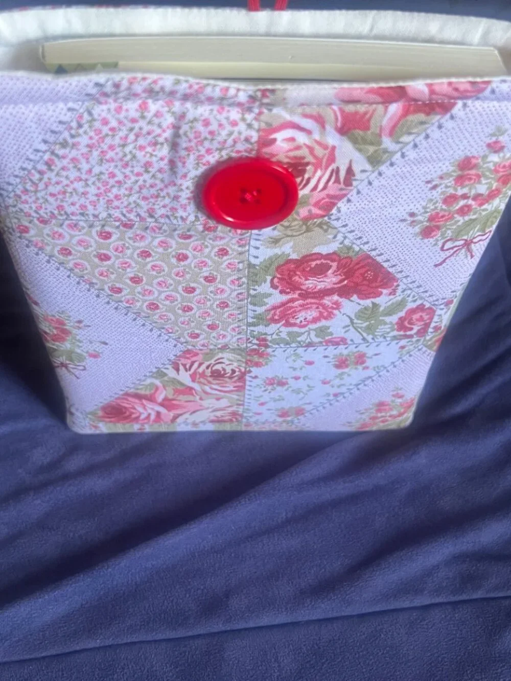 NWOT Kindle Paperwhite Pouch: Padded Handmade eReader Button Case, Book Sleeve